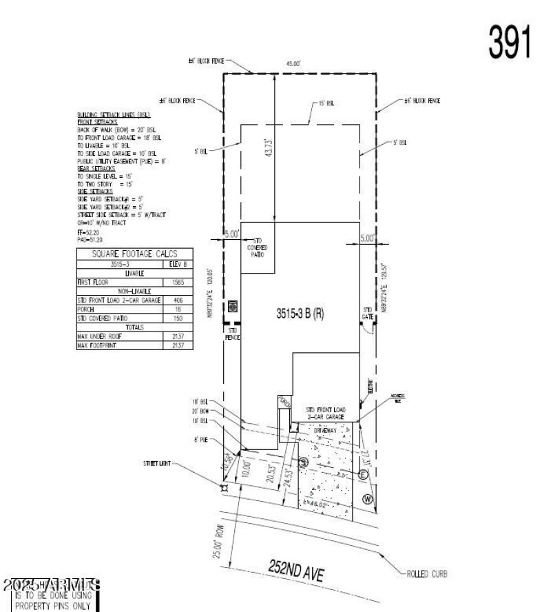 Plot Plan