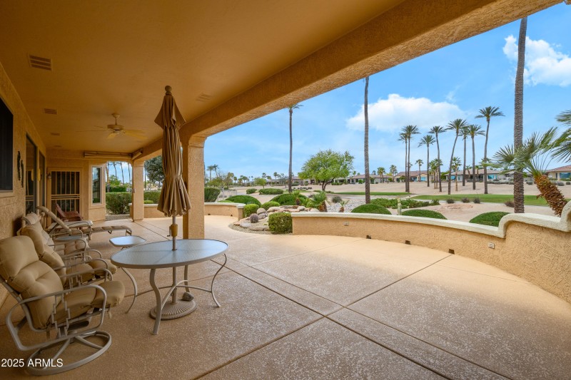 Patio Golf View
