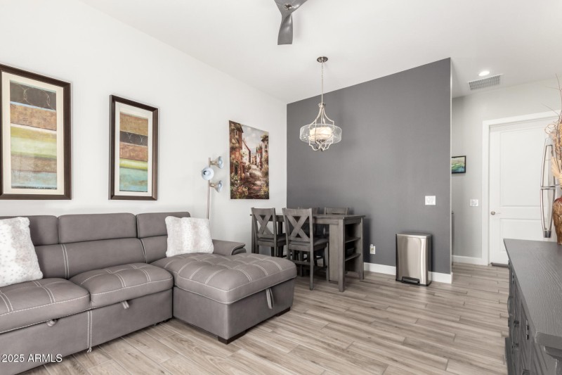 Casita Lounging & Dining area
