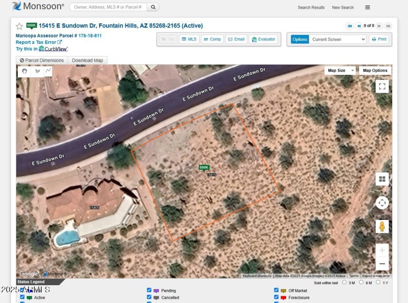 Monsoon Estimated Boundaries
