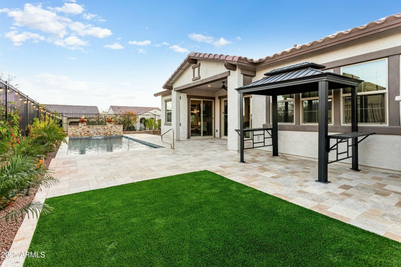 TURF AT BACKYARD
