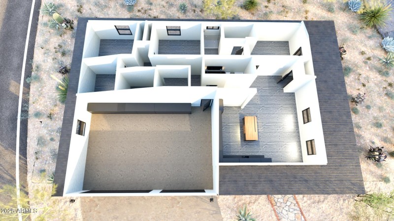 top view