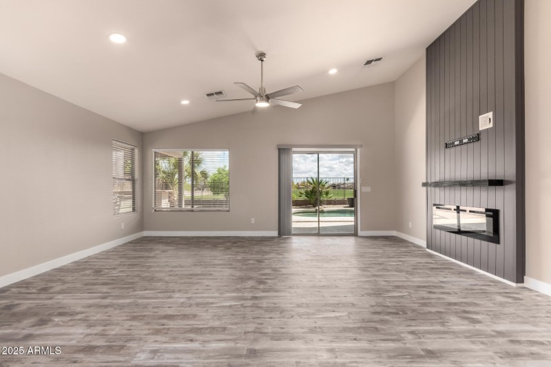 Great Room aith Fireplace