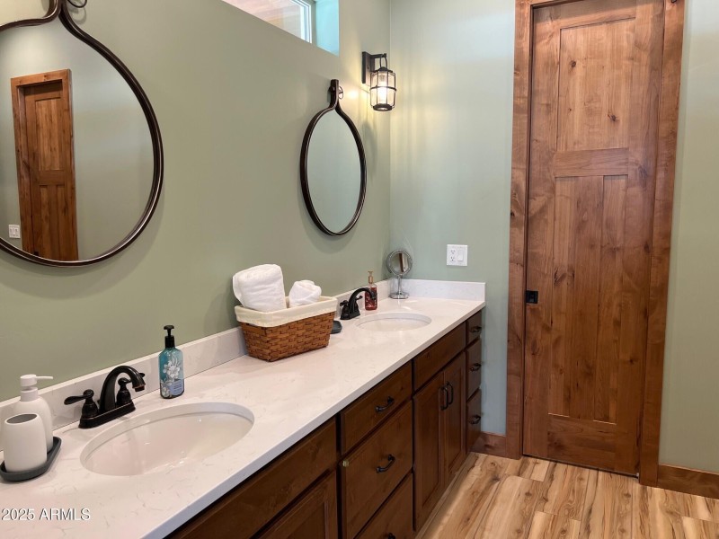 Master bathroom vanity