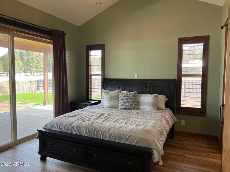 Master bedroom close up
