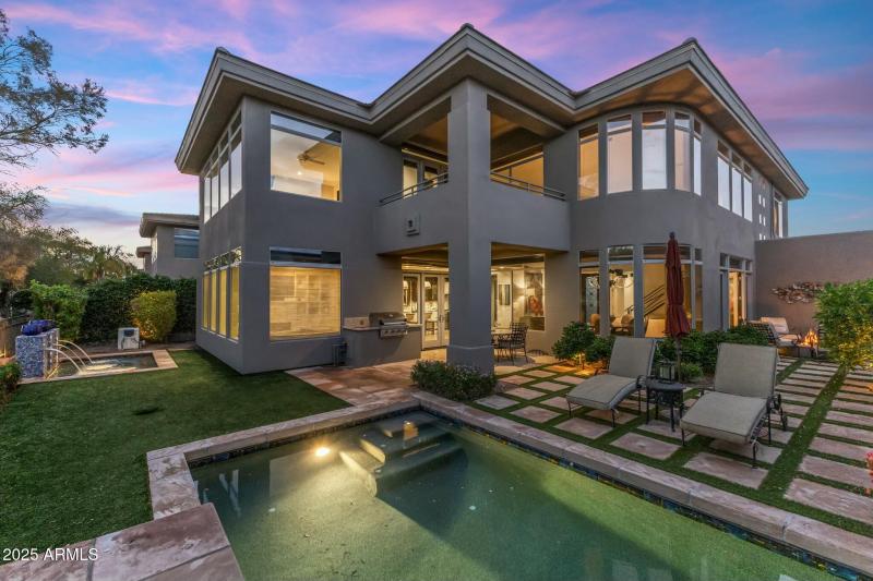 Stunning Rear Elevation