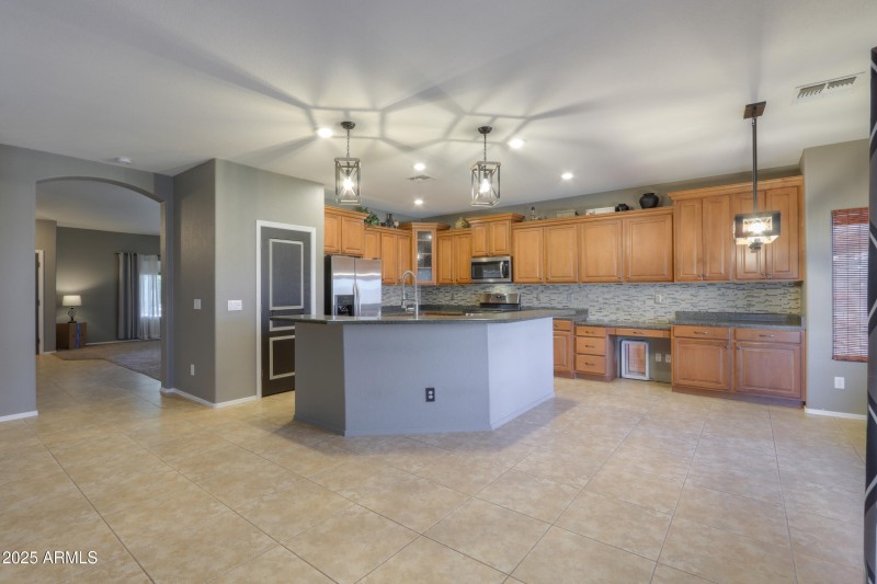 All kitchen appliances included