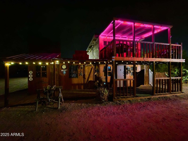 Western Town NIGHT VIEW