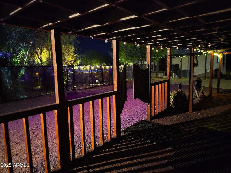 Western Town NIGHT VIEW