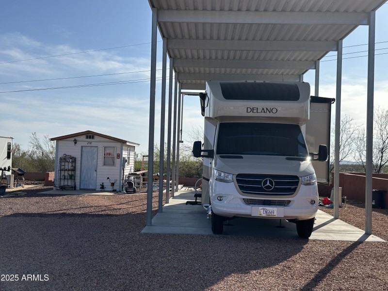 Covered RV Port