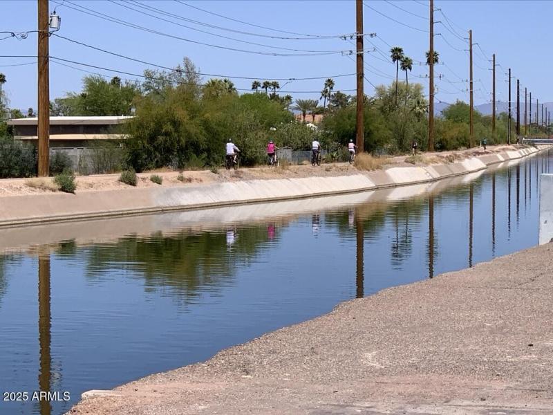 Scottsdale Canal leads to Fashion Square
