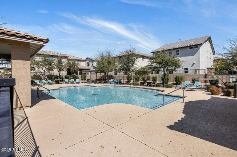 Sparkling Community Pool