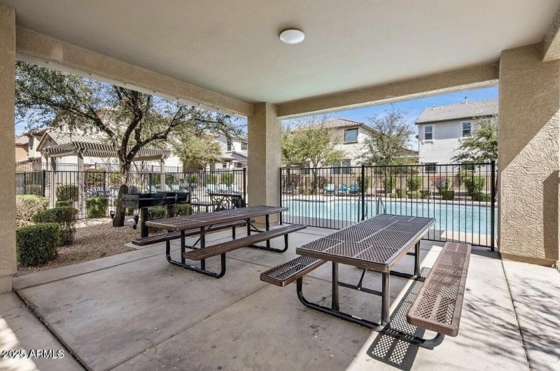 Community Pool and Picnic Spots