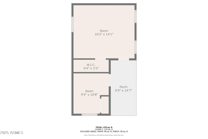 Floor plan bunkhouse