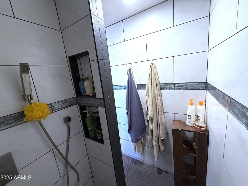 Main bath walk in shower