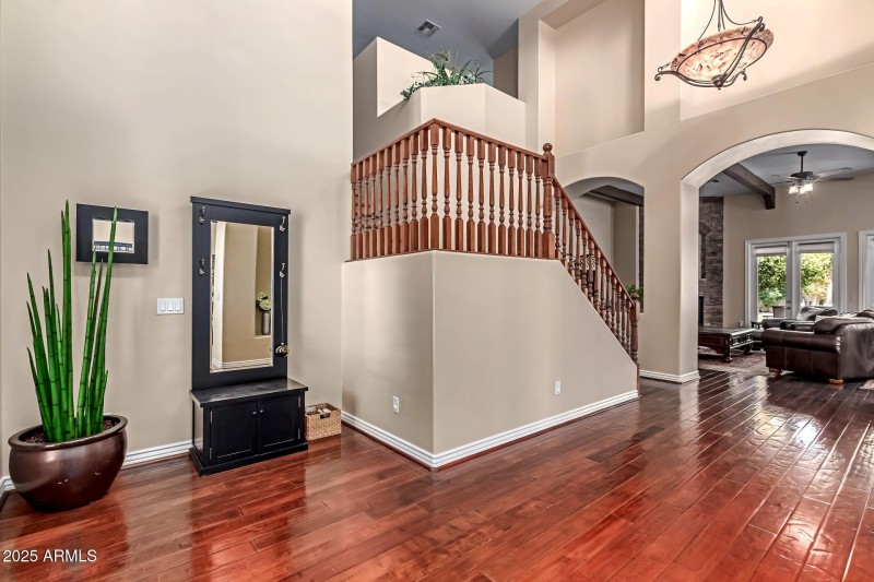 Entry View to 2nd Floor