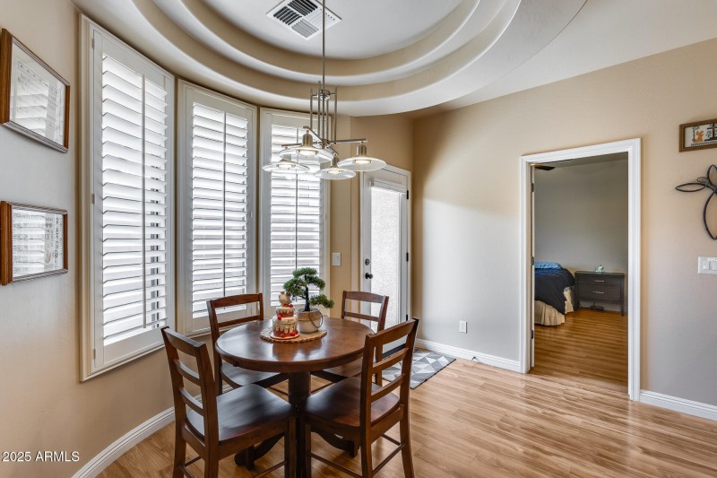 Dining area