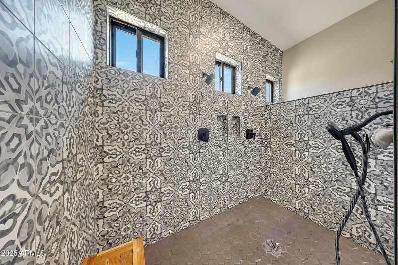 Primary bath shower