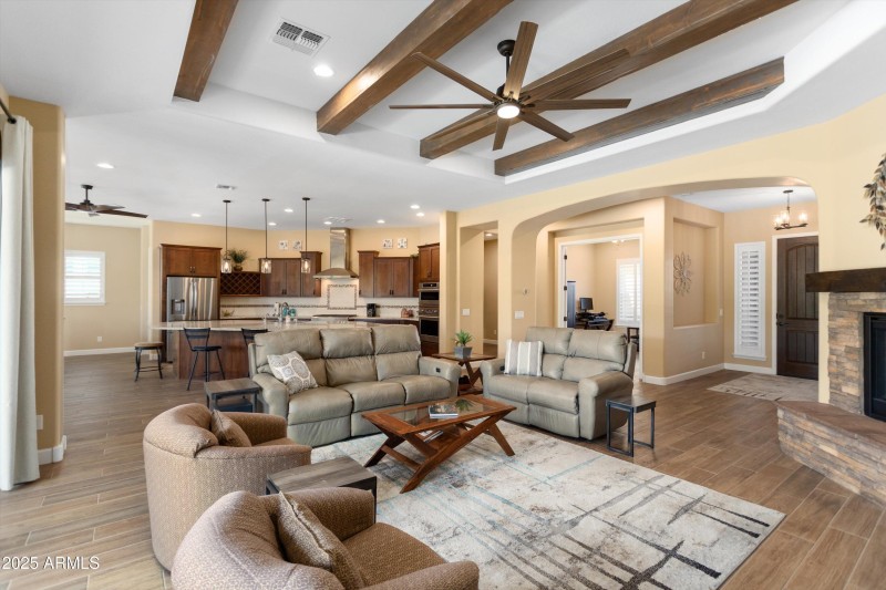 Great Room to Kitchen