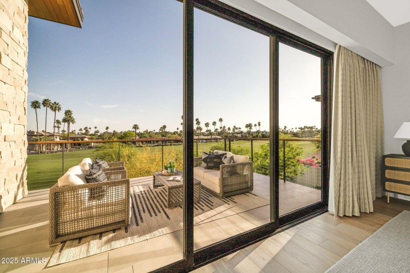2nd bedroom private balcony