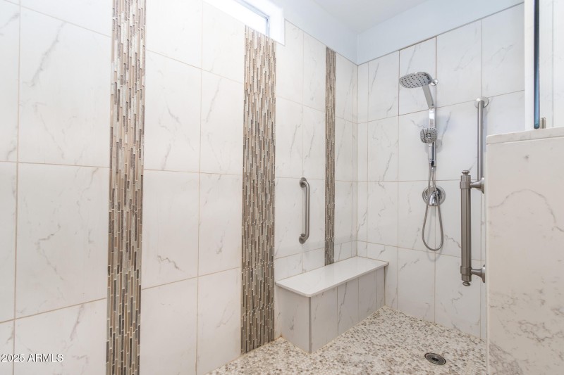 Master Bath Large Walk in Shower