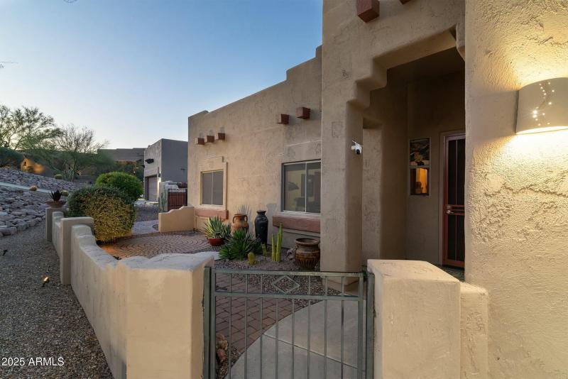 Front entry gate