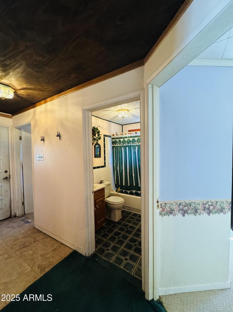 Hallway to back