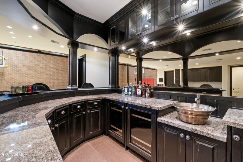 Game Room Wet Bar