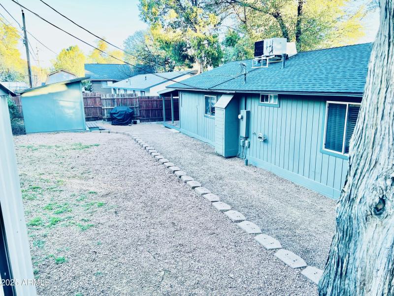 Back yard 1