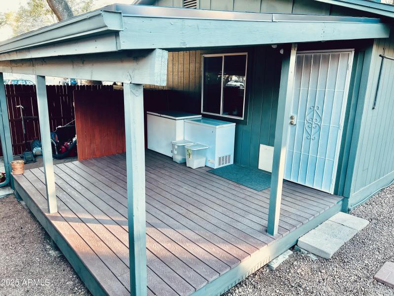 Back porch