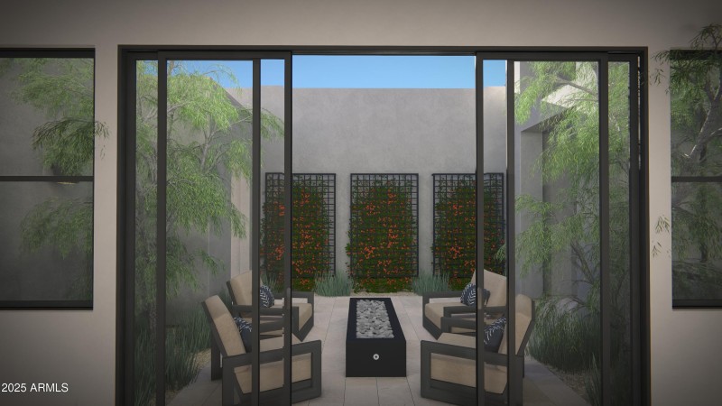 Rending of doors from Flex Room