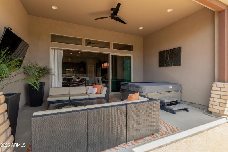 Back patio
