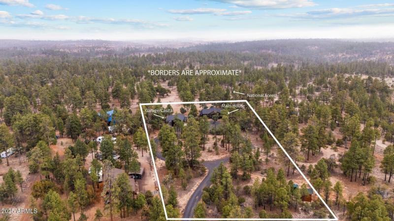 Aerial Property Lines with Labels