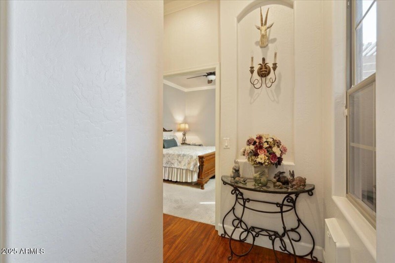 Hallway to bedroom