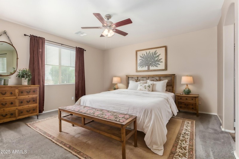 Primary Ensuite Virtually Staged