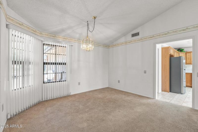 Dining toward kitchen