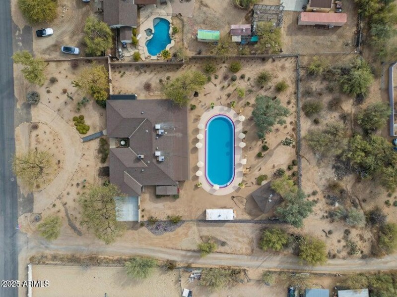 Peak View pool rendering