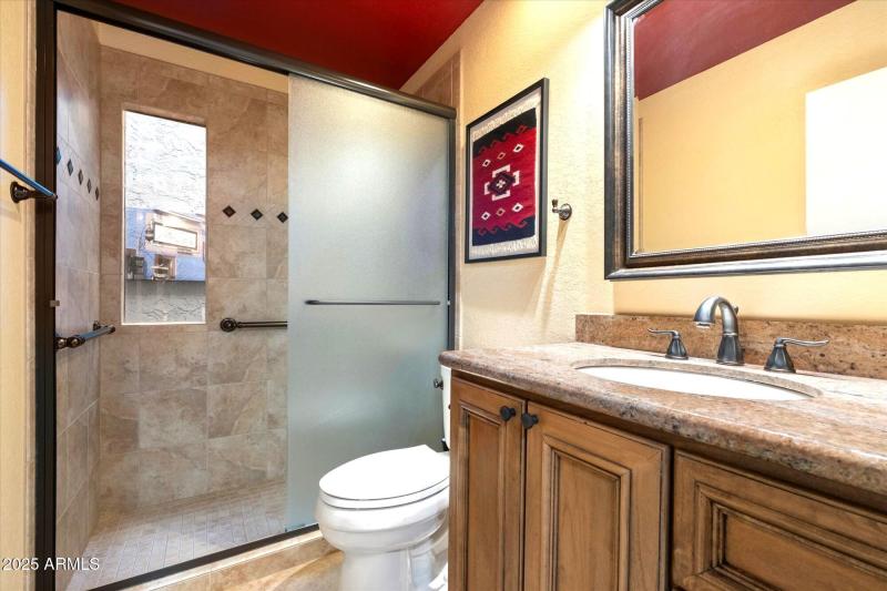 REMODELED HALL BATHROOM