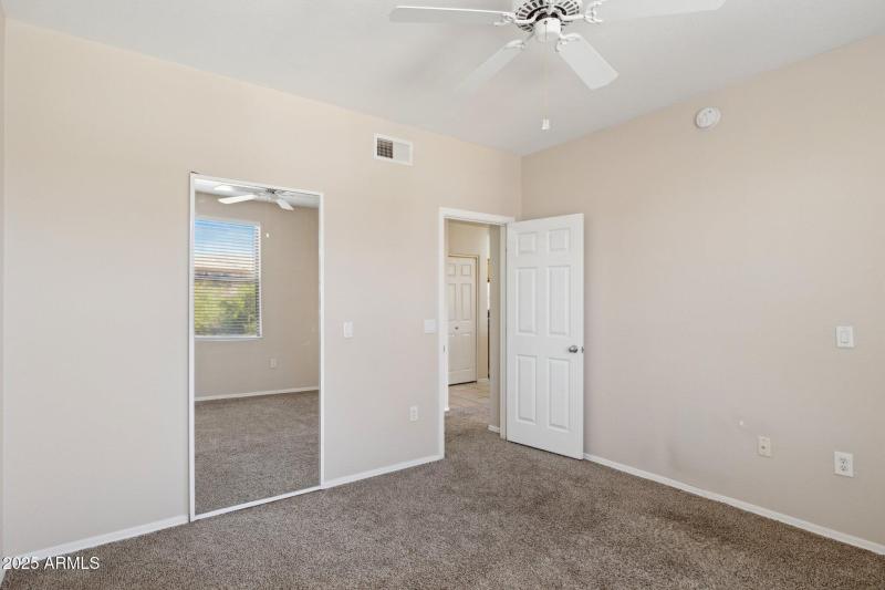 Bedroom and Closet