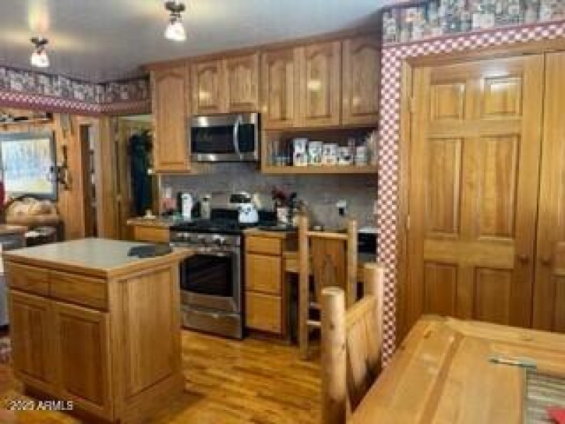 kitchen and dining