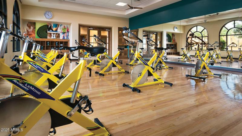Spin Class Room