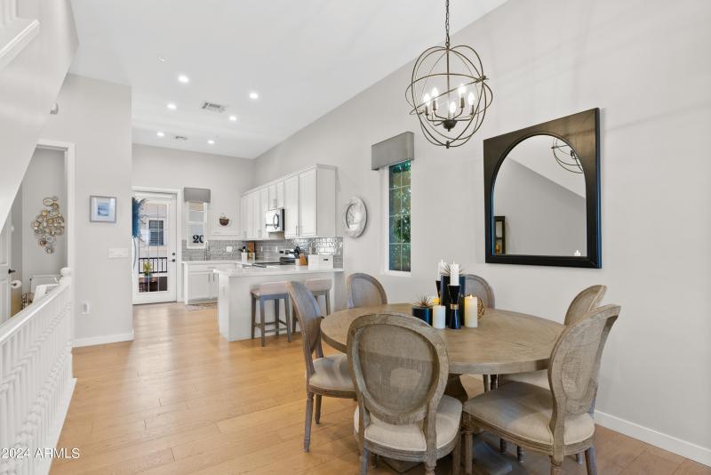 dining kitchen view