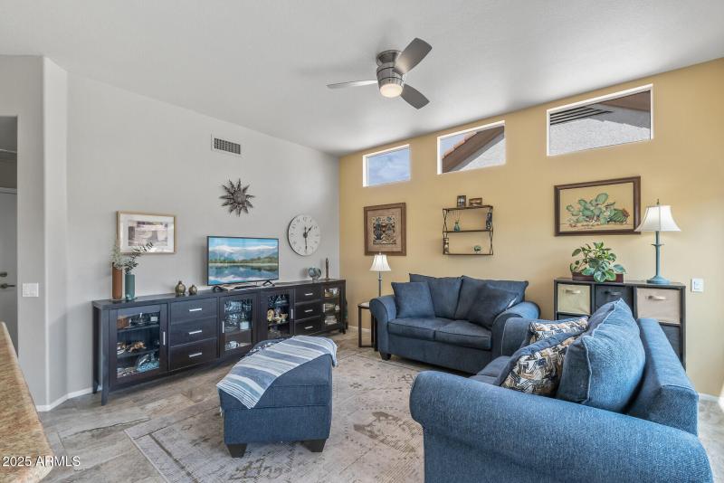 Family room off kitchen