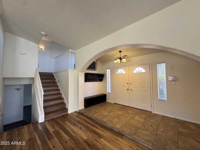 Foyer and stairs