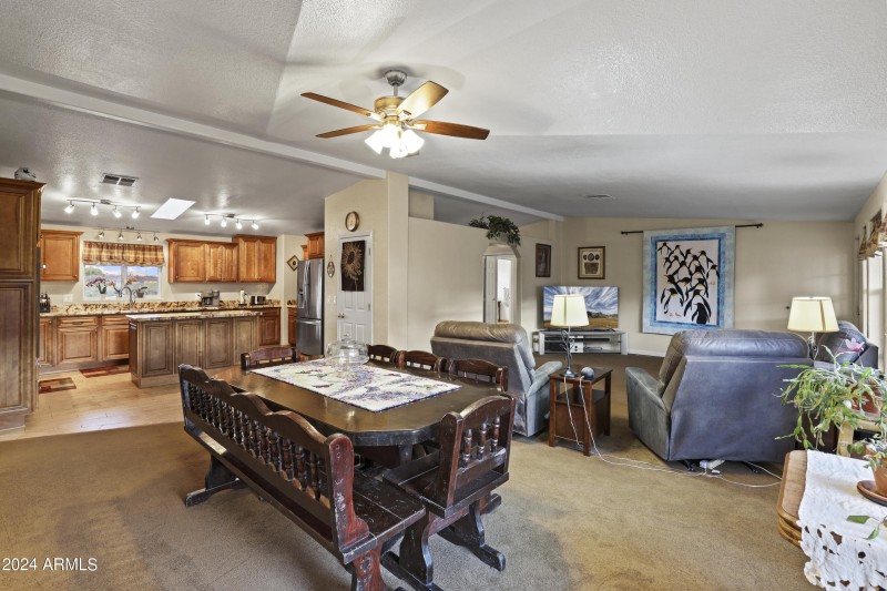 Dining & Kitchen & Living Room