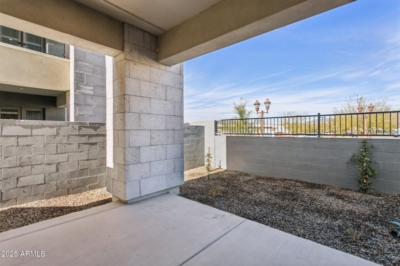 Plan 3 - Covered Patio & Yard