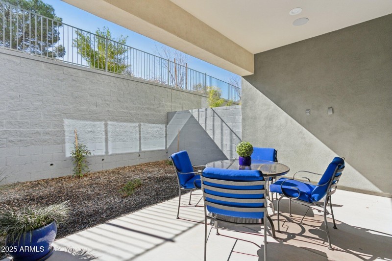 Plan 1 - Covered Patio & Yard