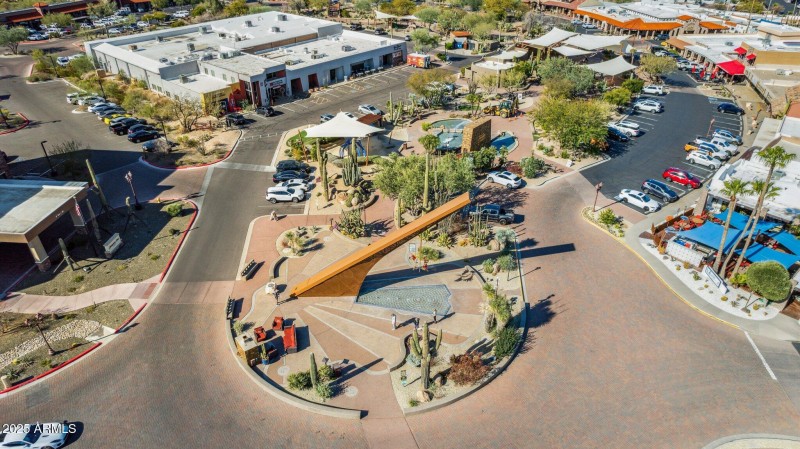 Aerial Downtown Carefree