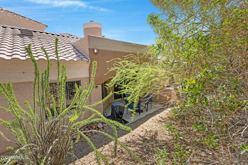 Back of home