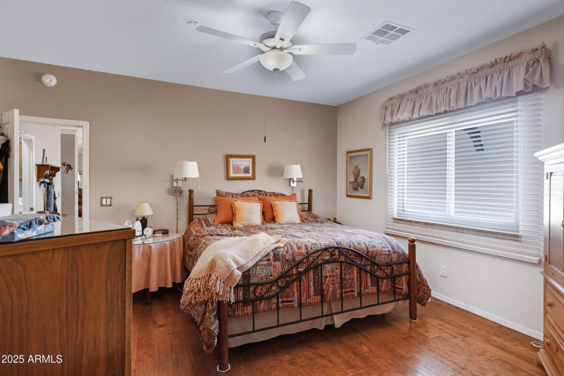 S;pacious master bedroom